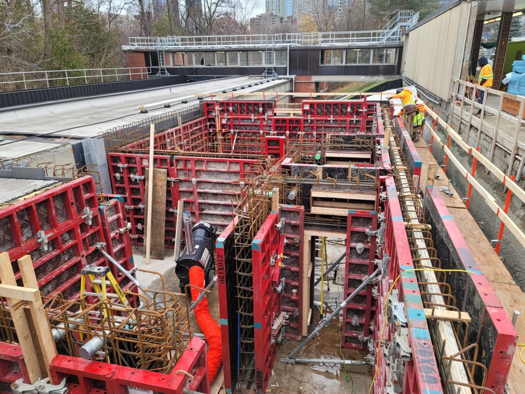 infrastructure concrete work torham ttc