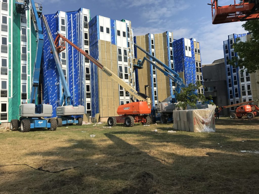 insulating roxul building wall for cladding