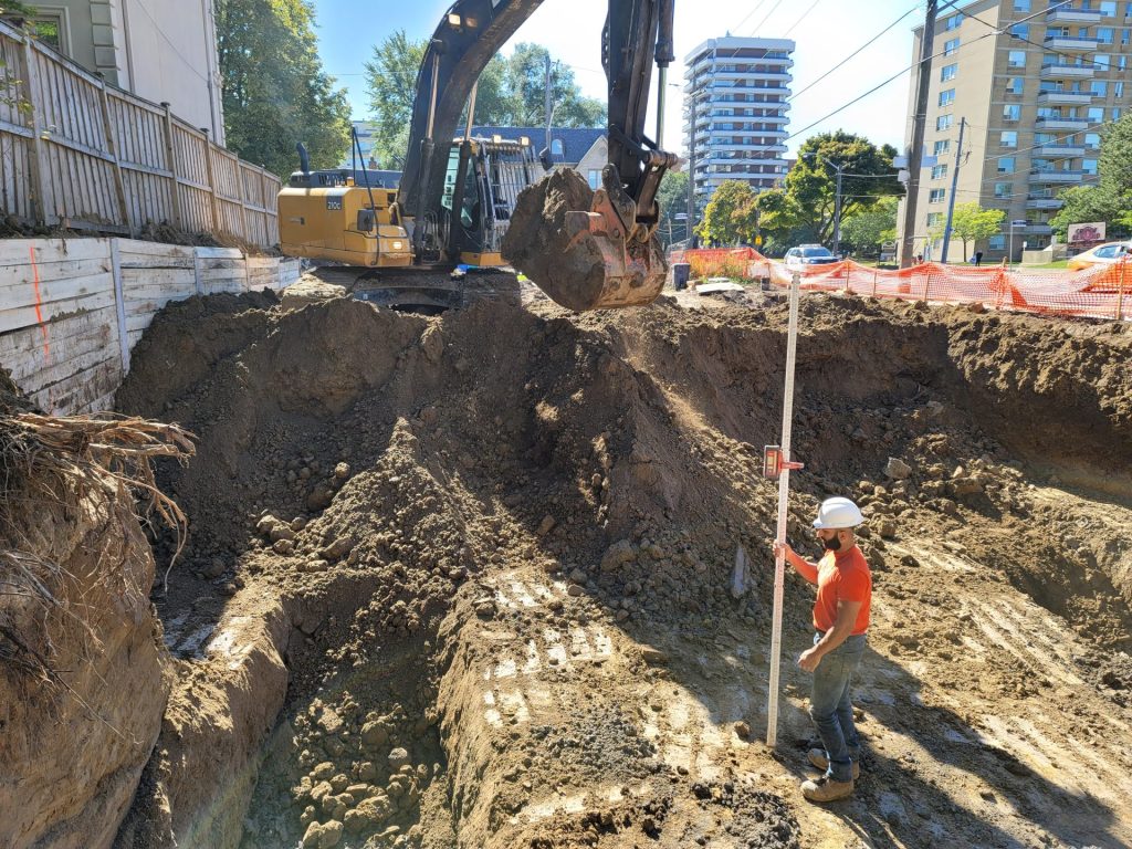 residential excavating with pit man torham