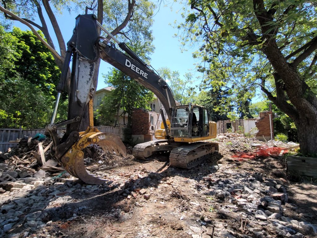 rubbel clean up demolition torham